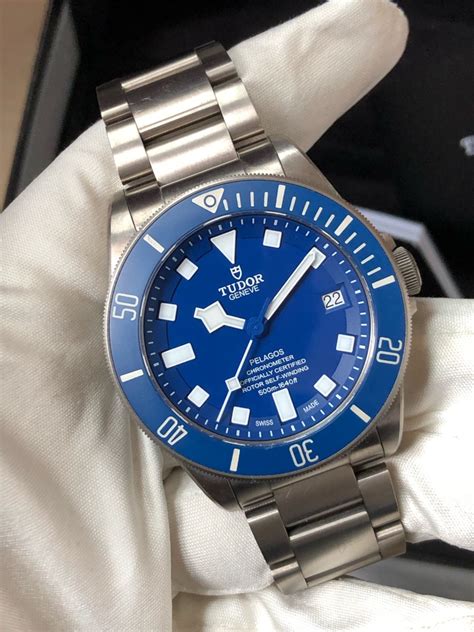 tudor blue watch